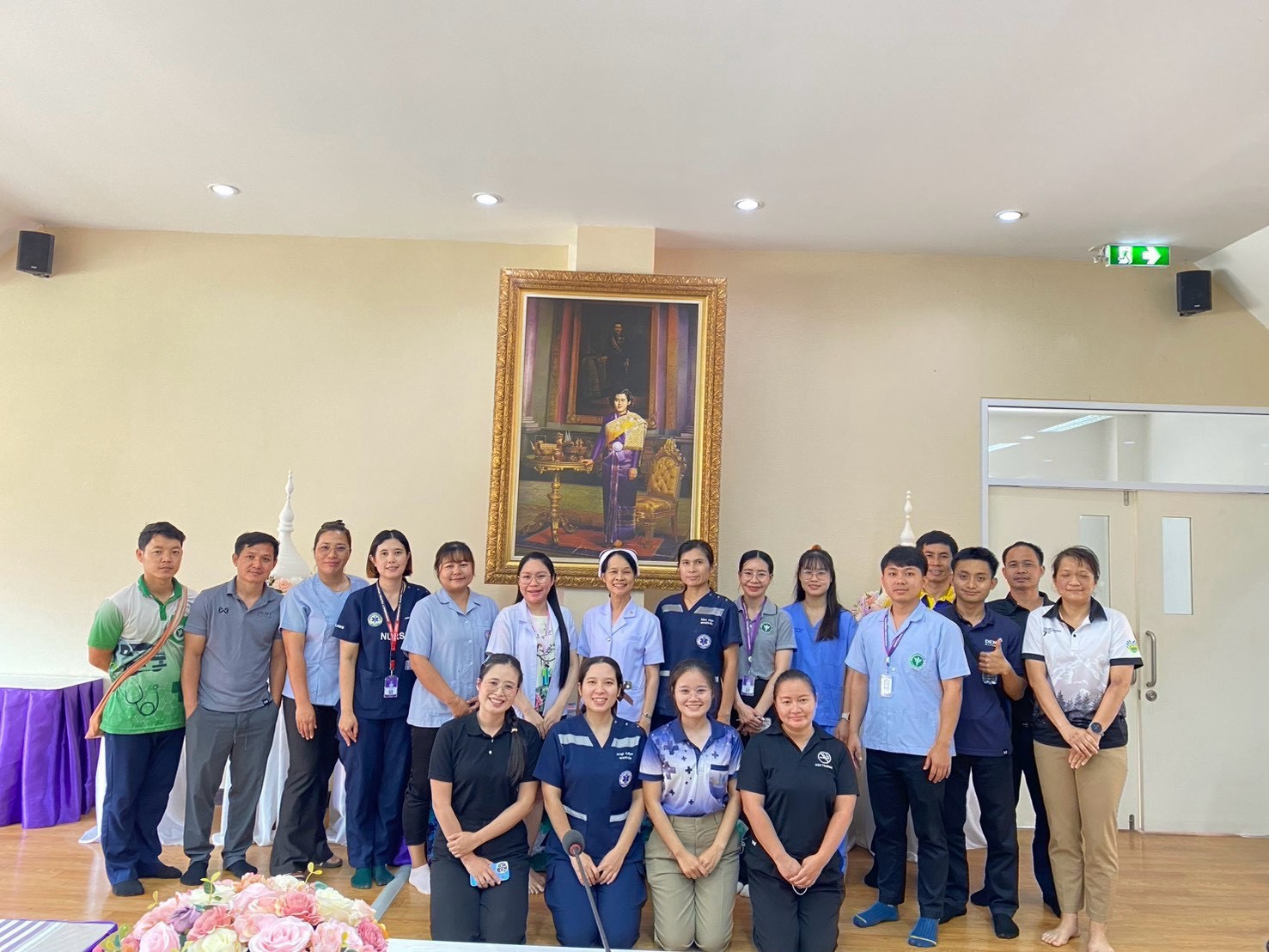 กลุ่มงานการพยาบาล โรงพยาบาลวัดจันทร์ เฉลิมพระเกียรติ ๘๐ พรรษา จัดอบรมเชิงปฏิบัติการ “การจัดการอุบัติเหตุหมู่ (Tabletop Exercise)”